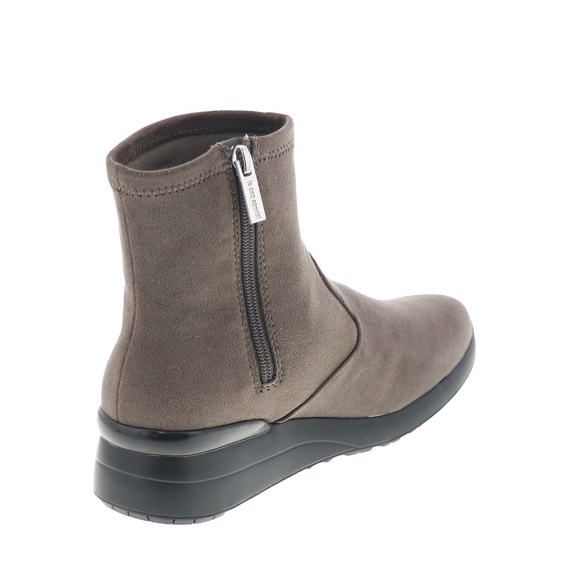 ルコック スポルティフ レディースブーツ LCS アンジェ II LU5FBT85LZ グレー/シルバー GYSL ジップ付き 防水ブーツ 軽量 防滑 蓄熱 消臭