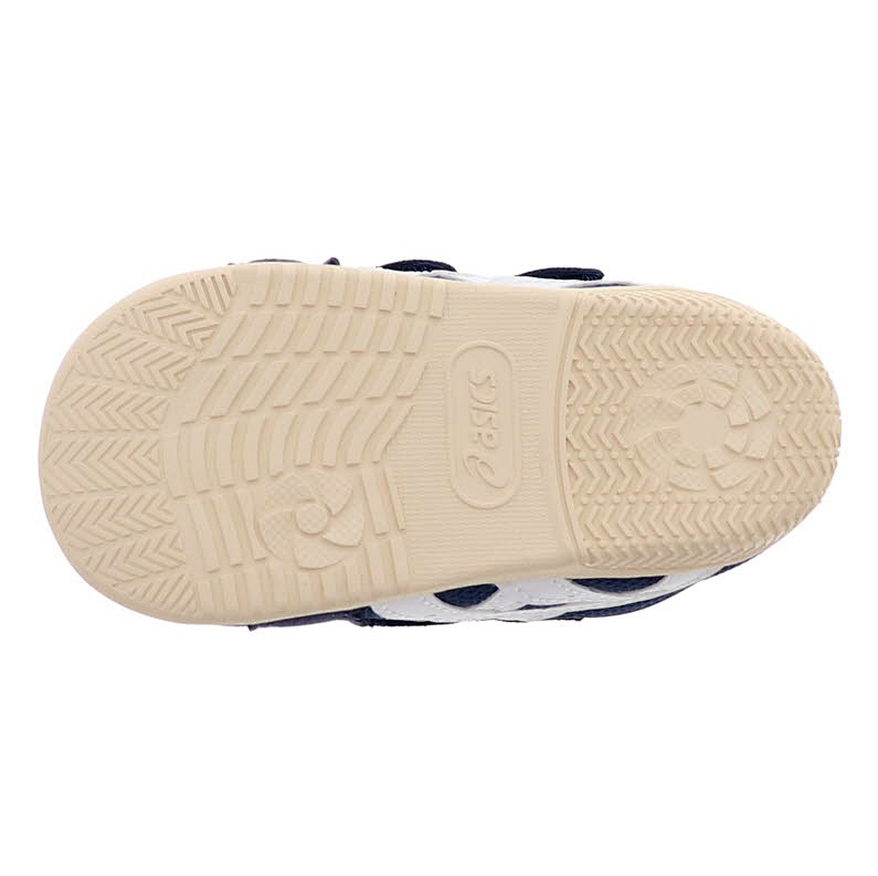 asics アシックス SUKU2 スクスク ベビー スニーカー アミュレファースト MS 1144A222-400 SMOKE NAVY/WHITE ネイビー×ホワイト