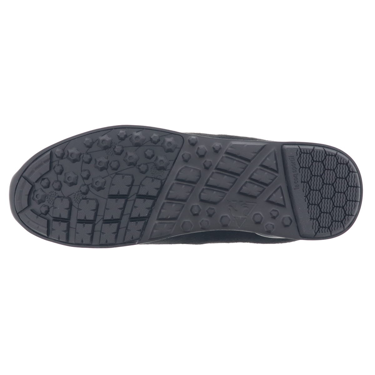 ルコック スポルティフ レディースブーツ LCS ムート LU5FBT91LZ ブラック/ゴールド BKGD ジップ付き 防水 ショートブーツ 軽量 防滑 蓄熱 消臭