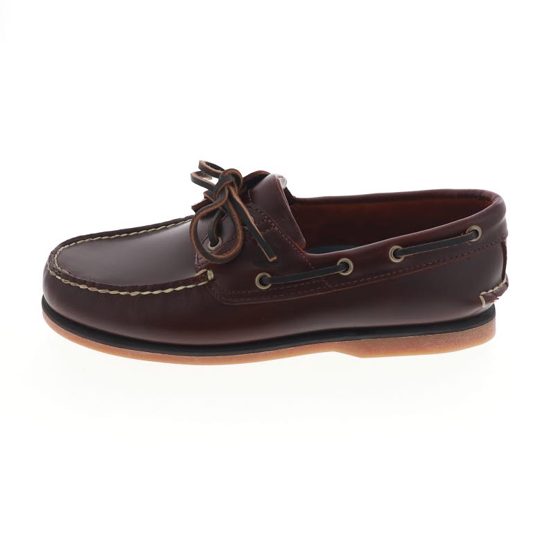 ティンバーランド クラシック ツーアイ ボートシューズ モカシン デッキシューズ Timberland CLASSIC BOAT SHOE TB 25077 214 ブラウン