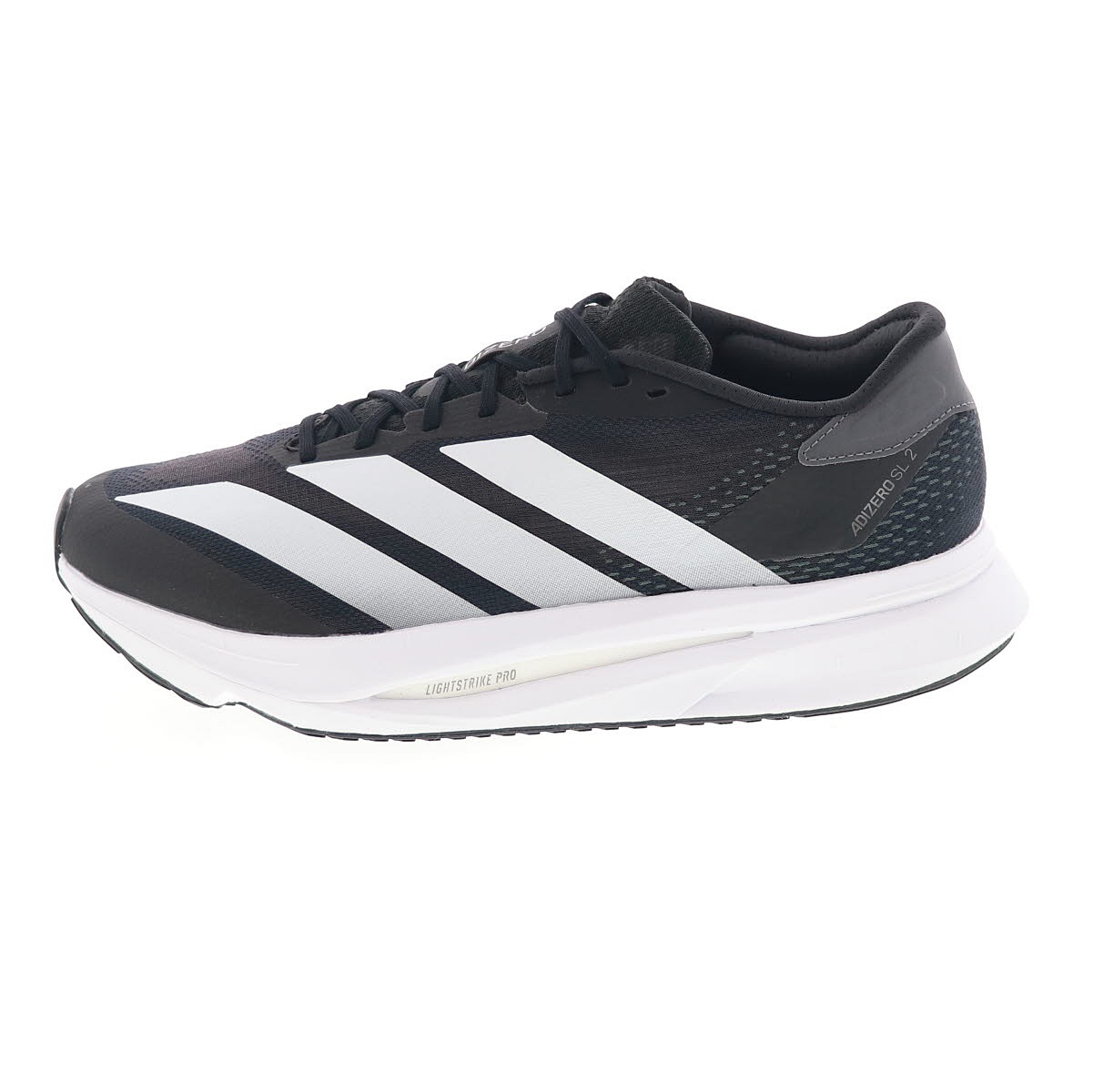 adidas アディダス アディゼロ SL 2 M ワイド JI2986 メンズ ランニングシューズ スポーツシューズ 運動靴 幅広 ブラック/ホワイト