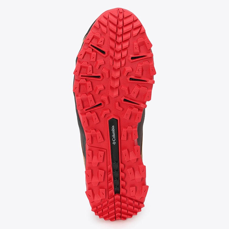 コロンビア Columbia セイバー シックス ロー アウトドライ ワイド YI0238 287 Bark Red Spark