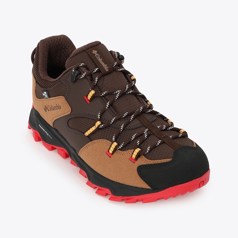 コロンビア Columbia セイバー シックス ロー アウトドライ ワイド YI0238 287 Bark Red Spark