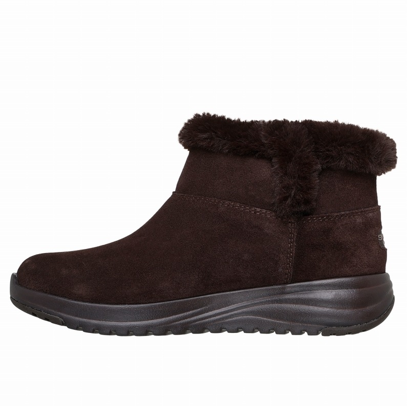 SKECHERS スケッチャーズ スリップインズ レディースブーツ ショート