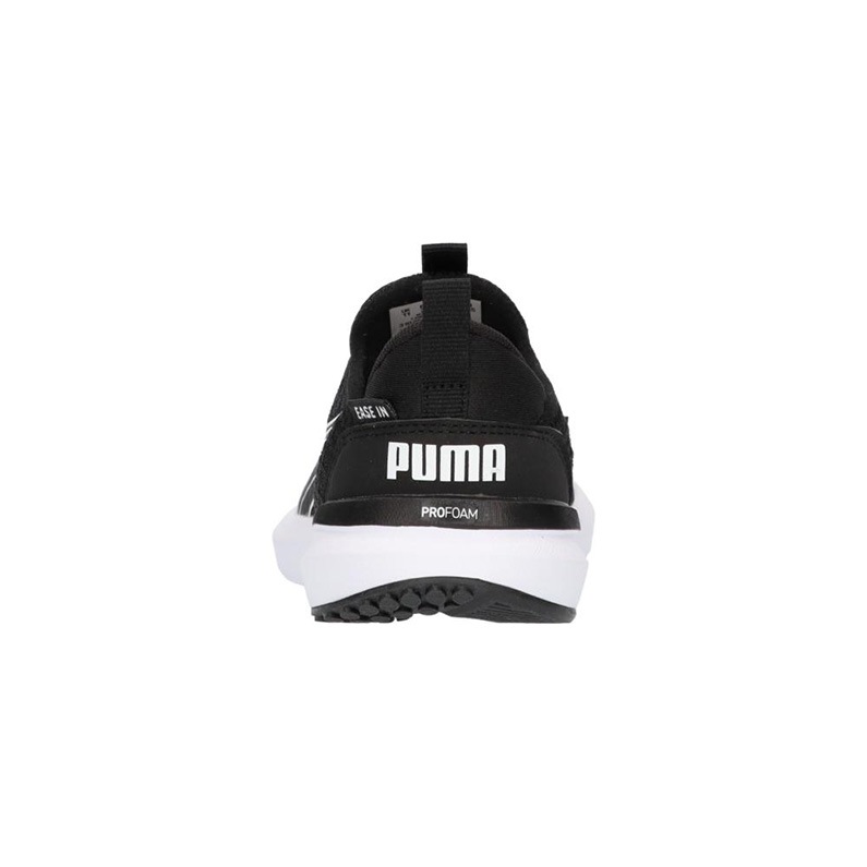 PUMA プーマ キッズ クルーズ プロフォーム イーズイン スニーカー 310250_04 ローカット ブラック×ホワイト ガールズ ボーイズ スッとIN