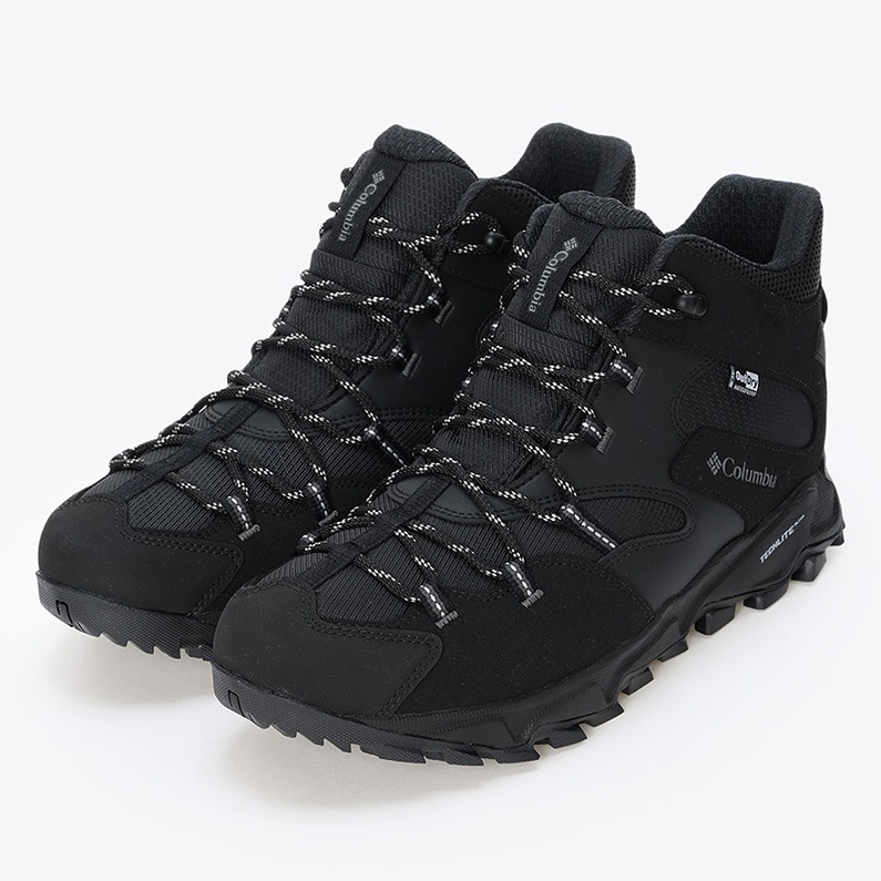 コロンビア Columbia セイバー シックス ミッド アウトドライ ワイド YI8972 010 ブラック Black