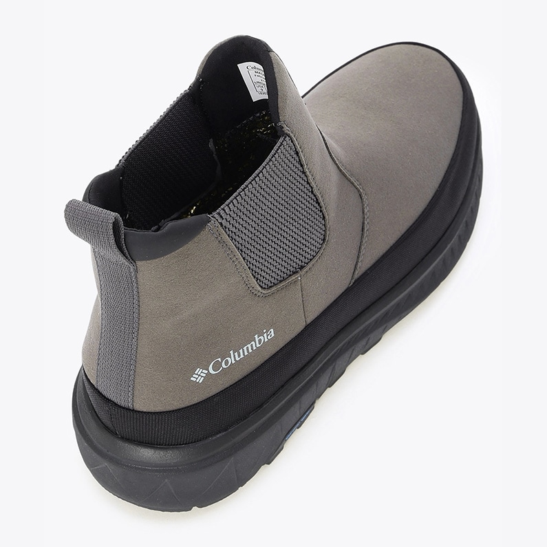 Columbia コロンビア メンズブーツ イエローテイル アイスマジック サイドゴア ウォータープルーフ YU1945 082 保温 防水 新作 Silver Grey グレー