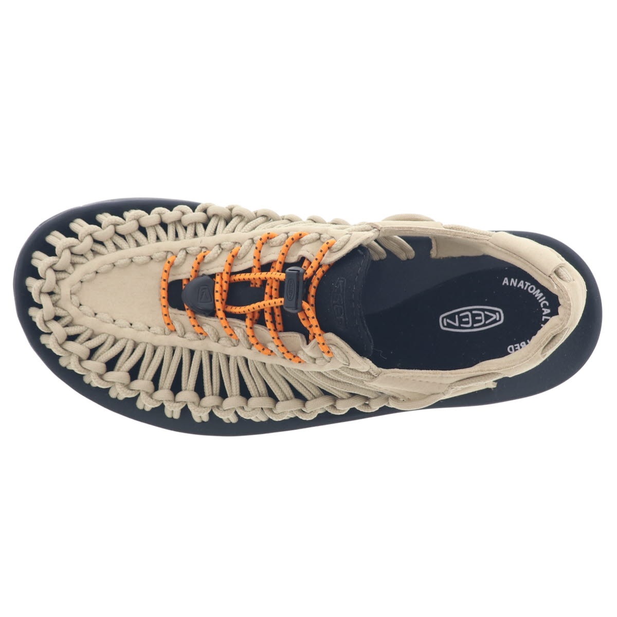 KEEN キーン ユニーク メンズ サンダル 人気 アウトドア シューズ スポサン UNEEK M 1032178 SAFARI/ORENGE PEEL サファリ 旅行 キャンプ