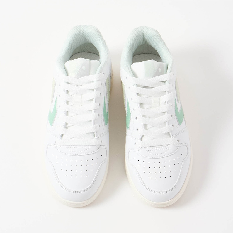 ヒュンメル レディース スニーカー トレーナー St. Power Play Mid カラー:White 最強翌日配送ヒュンメル Hummel 222816 ST. POWER PLAY