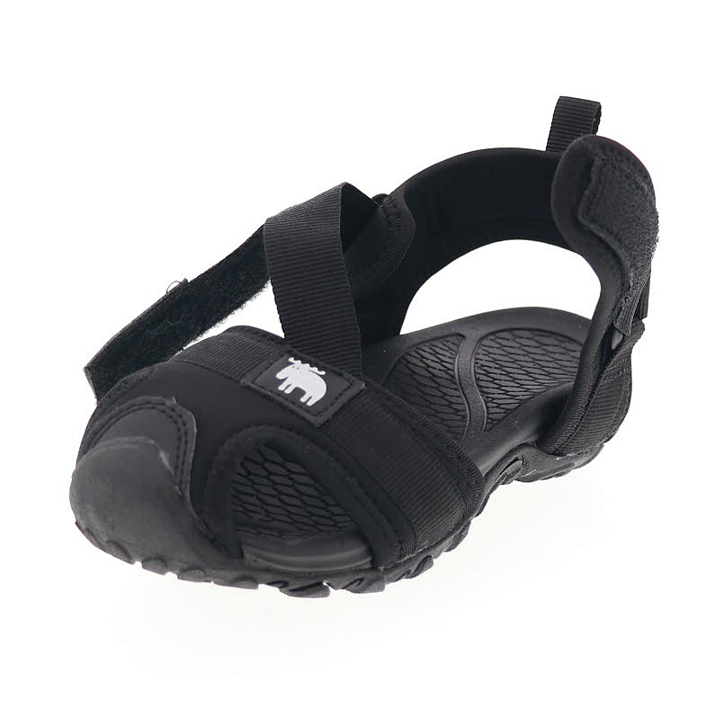 moz モズ キッズ サンダル スポーツサンダル スポサン 履きやすい 子供靴 ベルクロベルト MOZ 25105 BL ブラック 黒 16.0cm～19.0cm