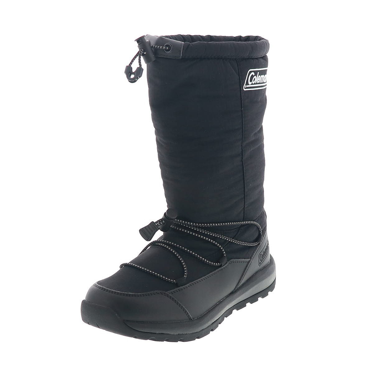 Coleman コールマン ブーツ メンズ ダウンブーツ 2WAY スノーブーツ 冬 雪道 透湿 保温 防水ブーツ ドローコード付き 1X552CH ベージュ / ブラック