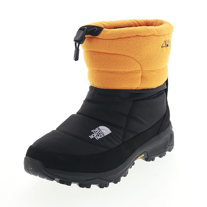 THE NORTH FACE ノースフェイス メンズブーツ デタッチャブル ヌプシ ブーティ ポーラテック NF52478 SK サミットゴールド/ KW TNFブラック