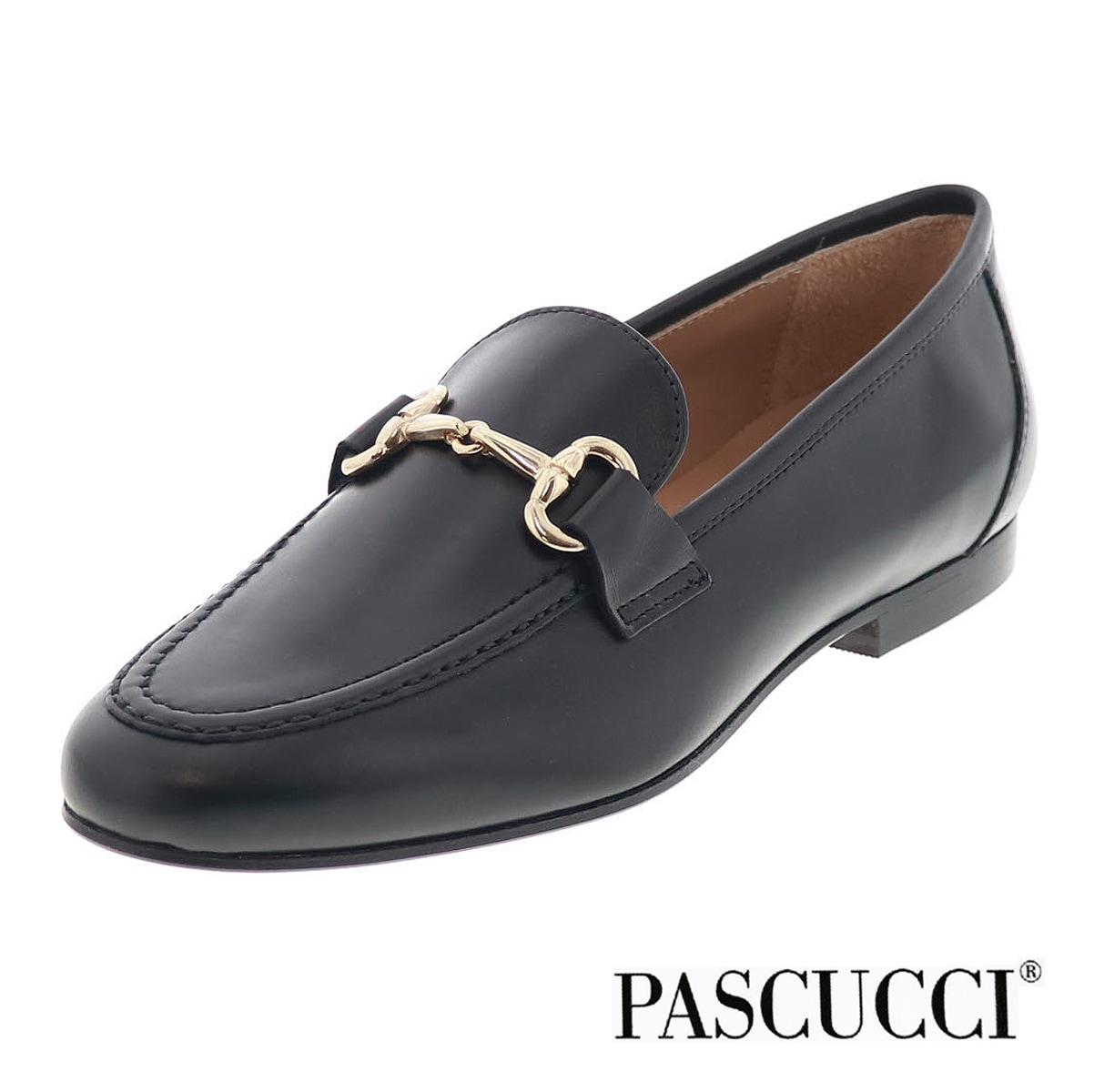 ほぼ未使用【PASCUCCI/パスクッチ】ビットローファー37 定価31900円 PASCUCCI パスクッチ ローファー 795 レディース ビット
