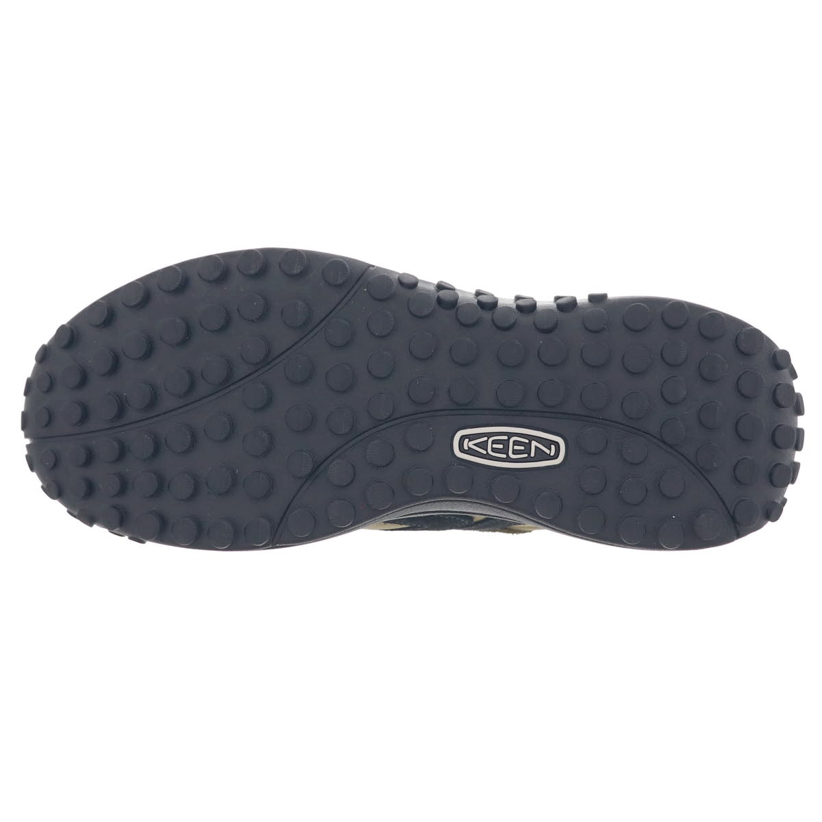 KEEN キーン メンズ スニーカー ローカット ケーエス86 KS86 1031797 Dark Olive/Black ダークオリーブ レザー メッシュ 替え紐付き