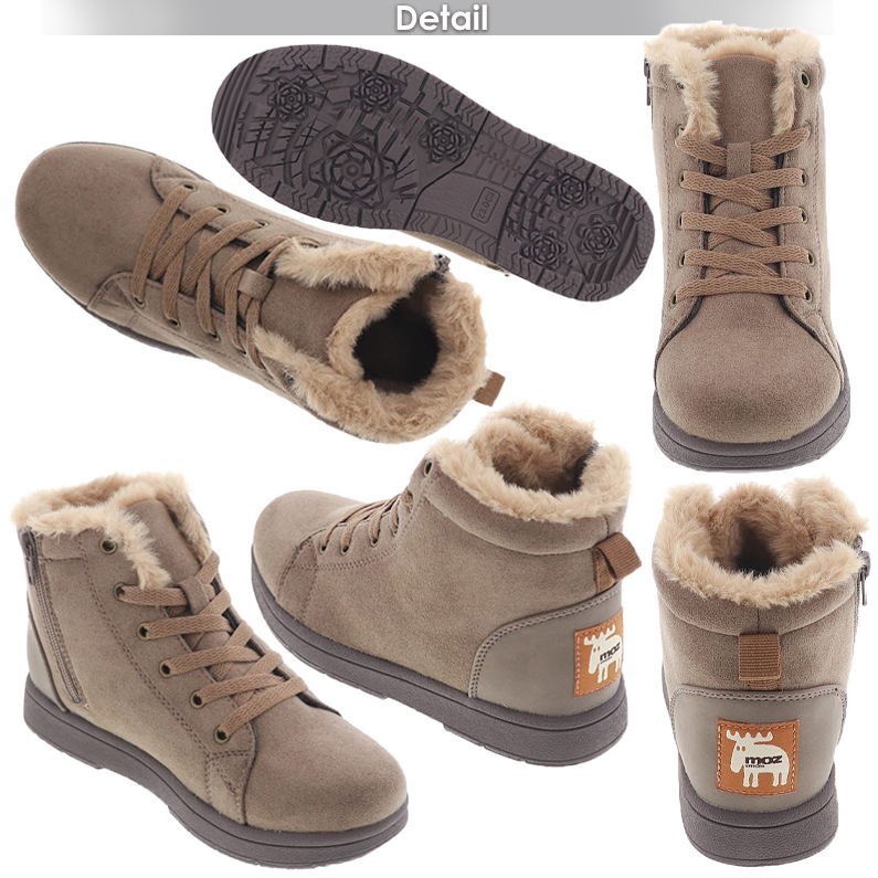 モズ MOZ 18620 靴 レディース ブーツ 防水 ハイカット スニーカー