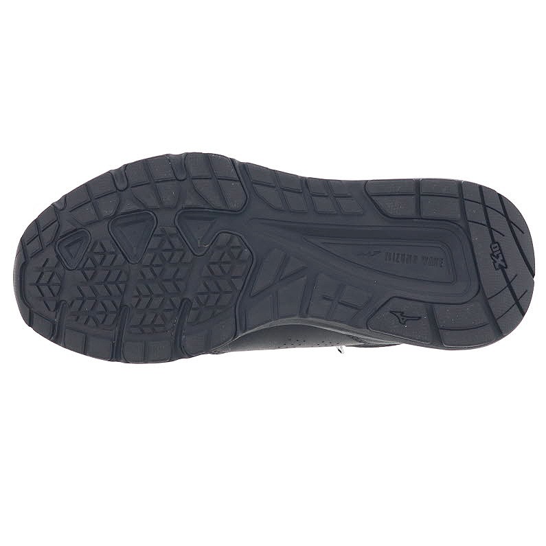 ミズノ ウエーブフリーライド2 SW レディース ウォーキングシューズ ローカットスニーカー 運動靴 軽量 幅広4E MIZUNO B1GE250009 ブラック