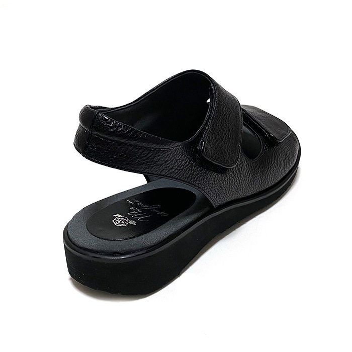 レザー サンダル 本革 外反母趾 靴 おしゃれ 5E 幅広 甲高