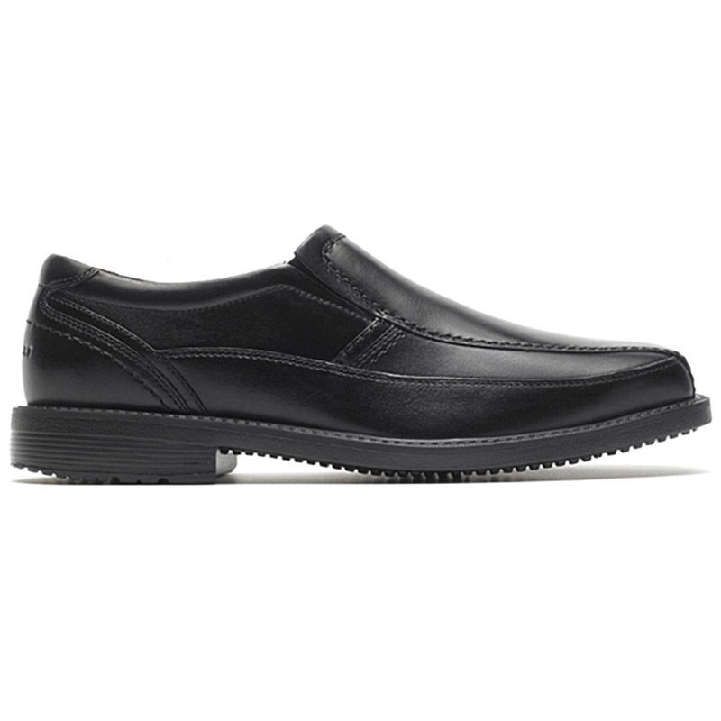 〈2足セット〉ロックポート　新品レザー スリッポン 靴 黒・茶色 ROCKPORT ロックポート メンズ STYLE LEADER 2 BIKE SLIP ON
