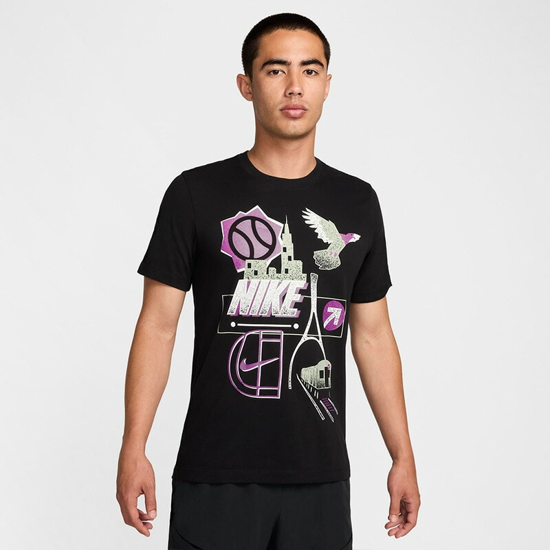 NIKE - ☆新品☆NIKEナイキ 海外テニスウェア  半袖トップス US-S 000000036911_R2Du3Bk.jpg