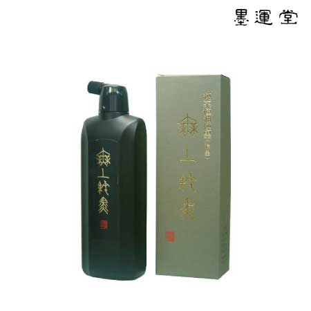 墨運堂　11817　墨液　無上純墨（濃墨）　500ml　サイズ：76×49×230㎜