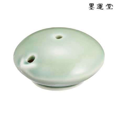 カラー水滴　青磁