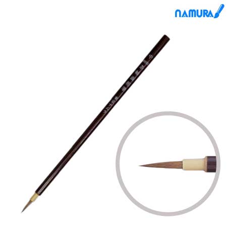 茶軸　イタチ面相［中］