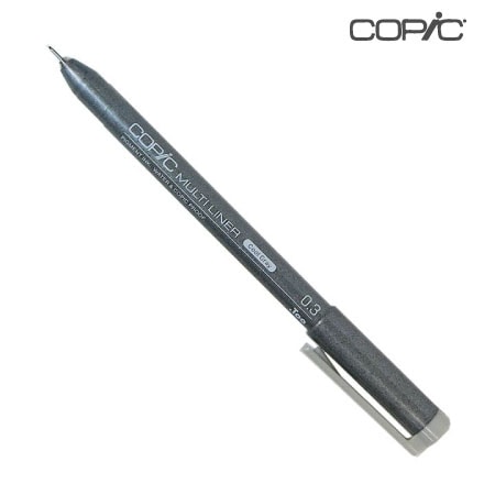Too　CoolGlay0.3　マルチライナー0.3㎜［クールグレー］　クールグレー　0.3mm