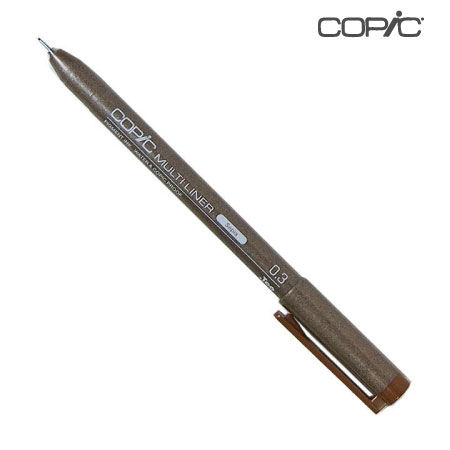 マルチライナー0.3㎜［セピア］