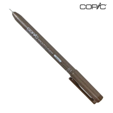 マルチライナー0.1㎜［ブラウン］