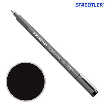 ピグメントライナー0.7㎜［ブラック］