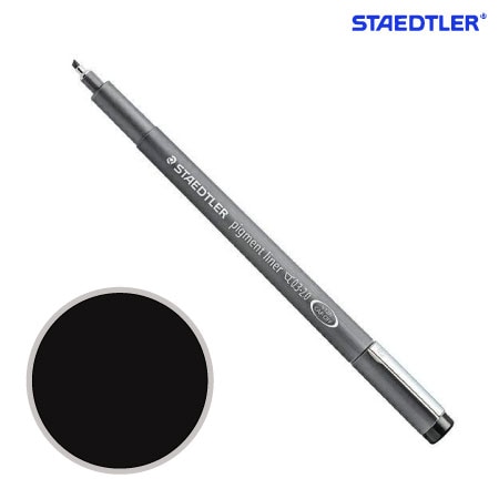 ピグメントライナー斧［ブラック］