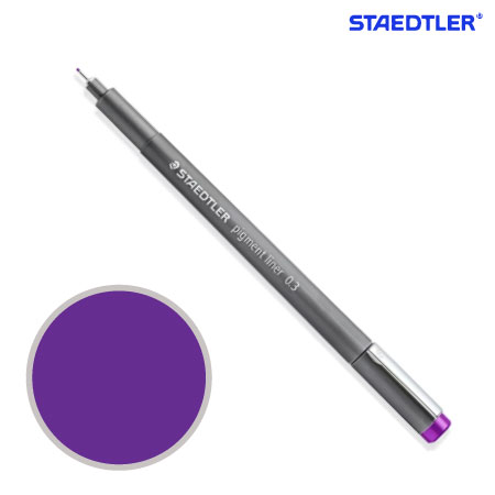 ピグメントライナー0.3㎜［パープル］