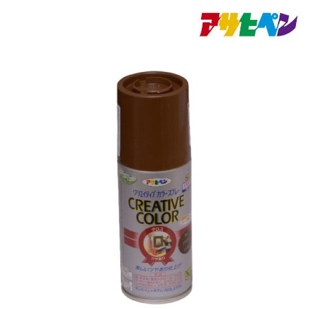 クリエイティブカラースプレー 100ml ［ブラウン］