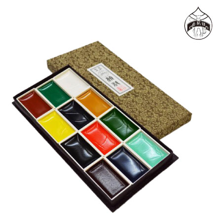 角顔彩 特製    12色