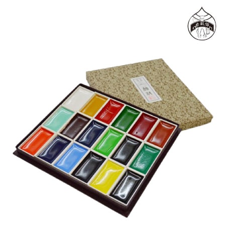 角顔彩 特製    18色