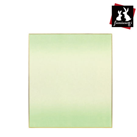 砂霞　大色紙［砂子ぼかし(草)］