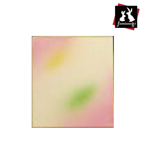 三彩　大色紙［三色ぼかし/桃］