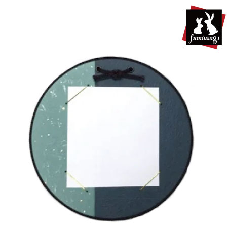 寸松庵掛け［円山/紺］