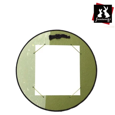 寸松庵掛け［円山/緑］