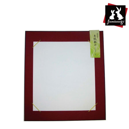 大色紙掛け［かおり/赤］