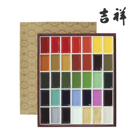 吉祥　45022　角顔彩  上製   35色　35色　