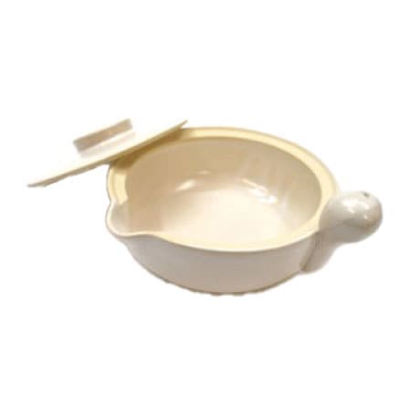 瀬戸理化　瀬戸理化　陶器  膠鍋　　12cm（手付）