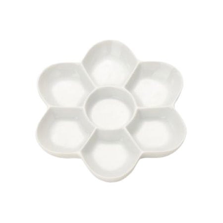 陶器 梅皿(6仕切) 15cm 52315