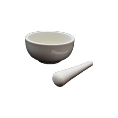 セトリカ　陶器  乳鉢(棒付)　12cm