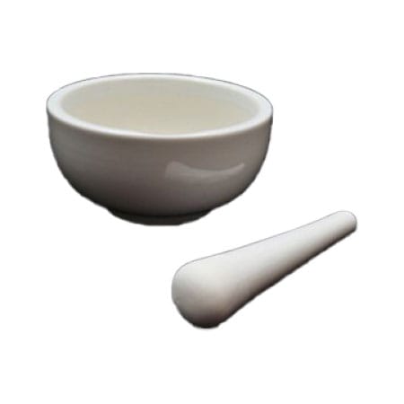 セトリカ　陶器  乳鉢(棒付)　15cm
