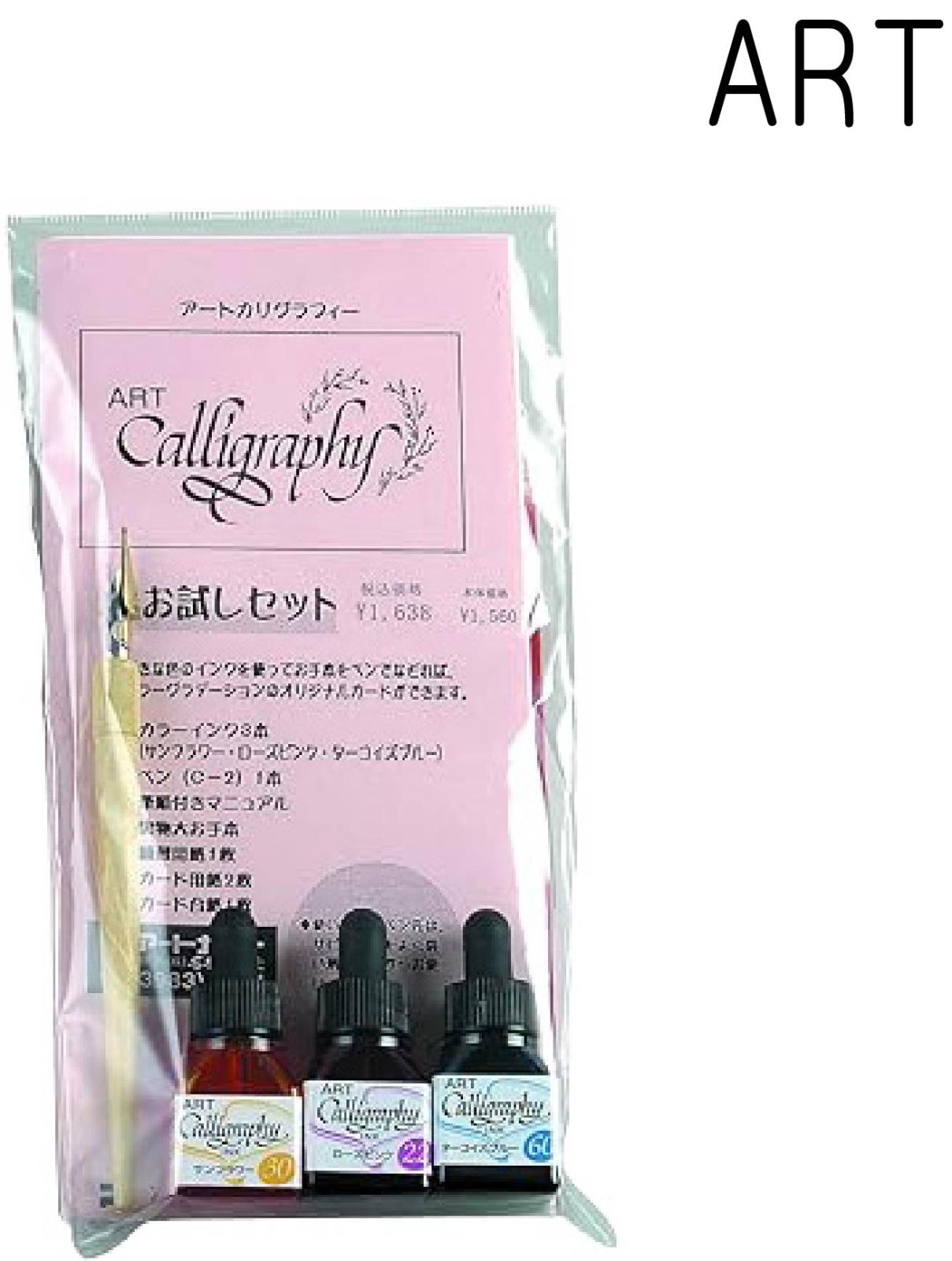 ARTカリグラフィーインクセット