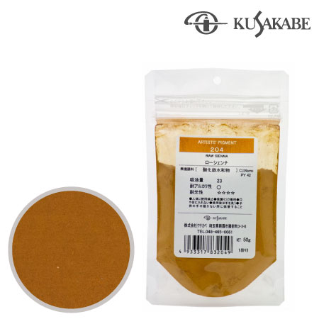 ピグメント50g 204≪ローシェンナ≫