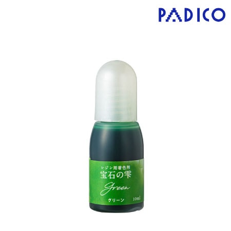 パジコ　403039　レジン用着色剤 宝石の雫［グリーン］［グリーン］　グリーン　10ml
