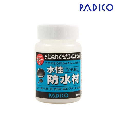 パジコ　402011　水性防水材［ツヤあり］　　100ml