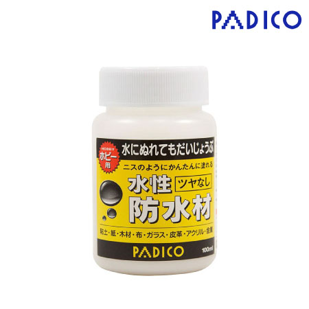 パジコ　402011　水性防水材［ツヤなし］　　100ml